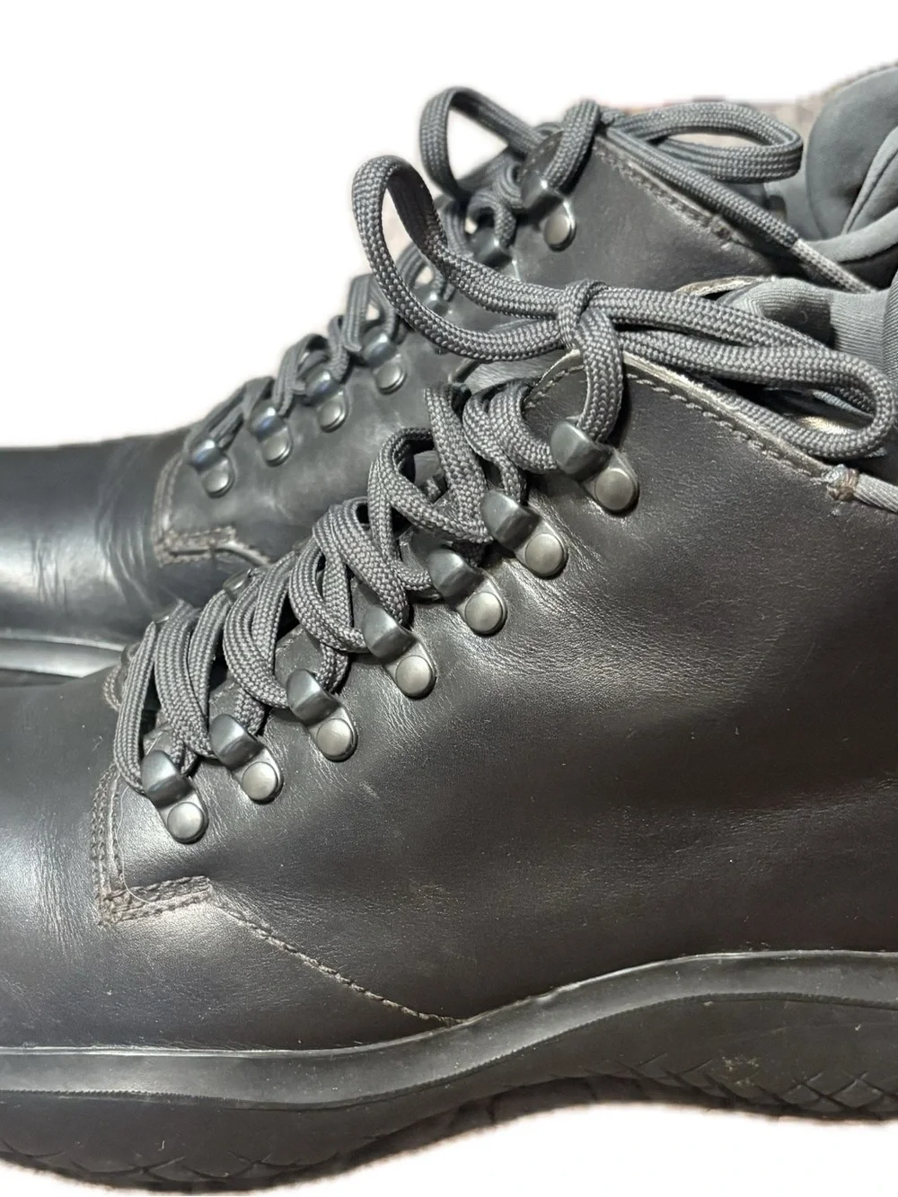 Prada Linea Rossa sleek black